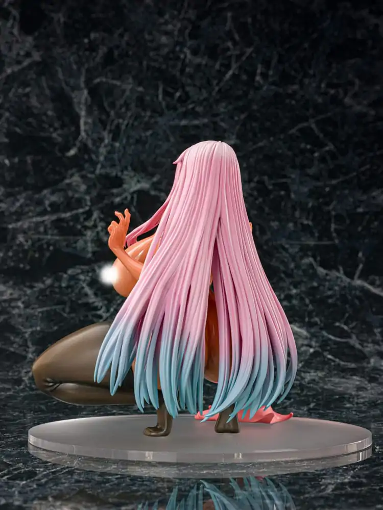 Original Character Statue 1/5.5 Pink Hair-chan Kuro Gal Ver. Original Illustration by NeneneG 21 cm termékfotó