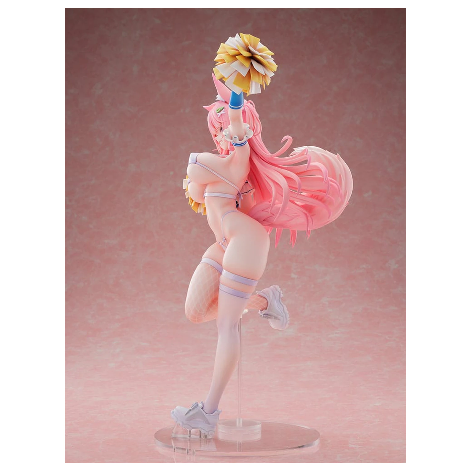 Original Character Statue 1/5 Kemomimi Cheer Girl illustration by Yatanuki Kei DX Version 35 cm        product photo