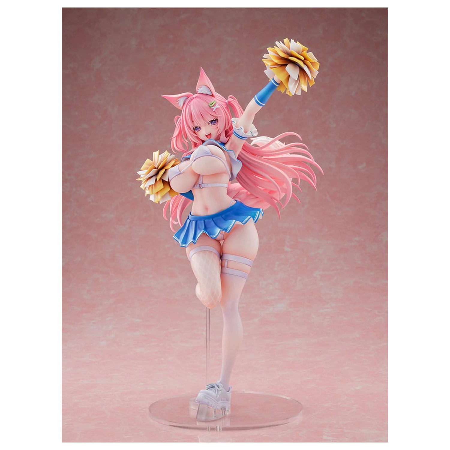 Original Character Statue 1/5 Kemomimi Cheer Girl illustration by Yatanuki Kei 35 cm      product photo