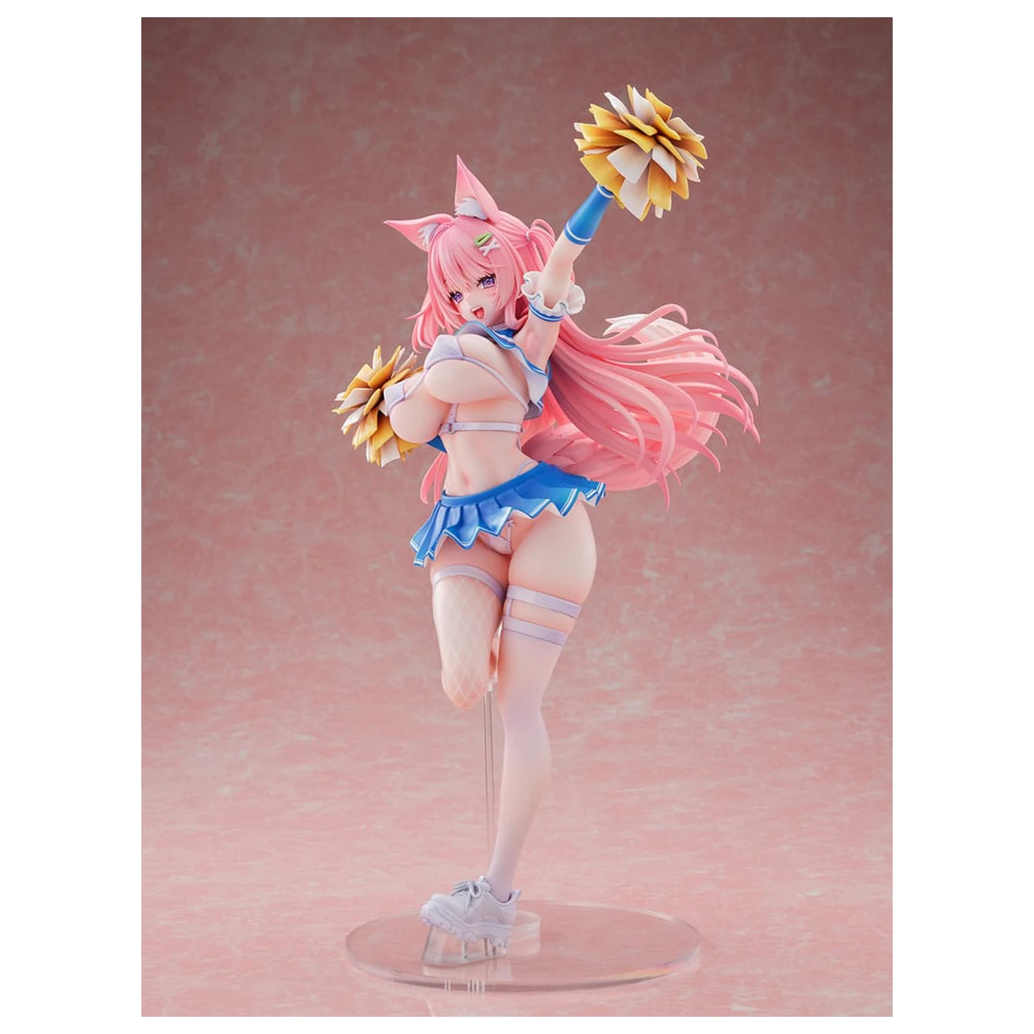 Original Character Statue 1/5 Kemomimi Cheer Girl illustration by Yatanuki Kei 35 cm      product photo