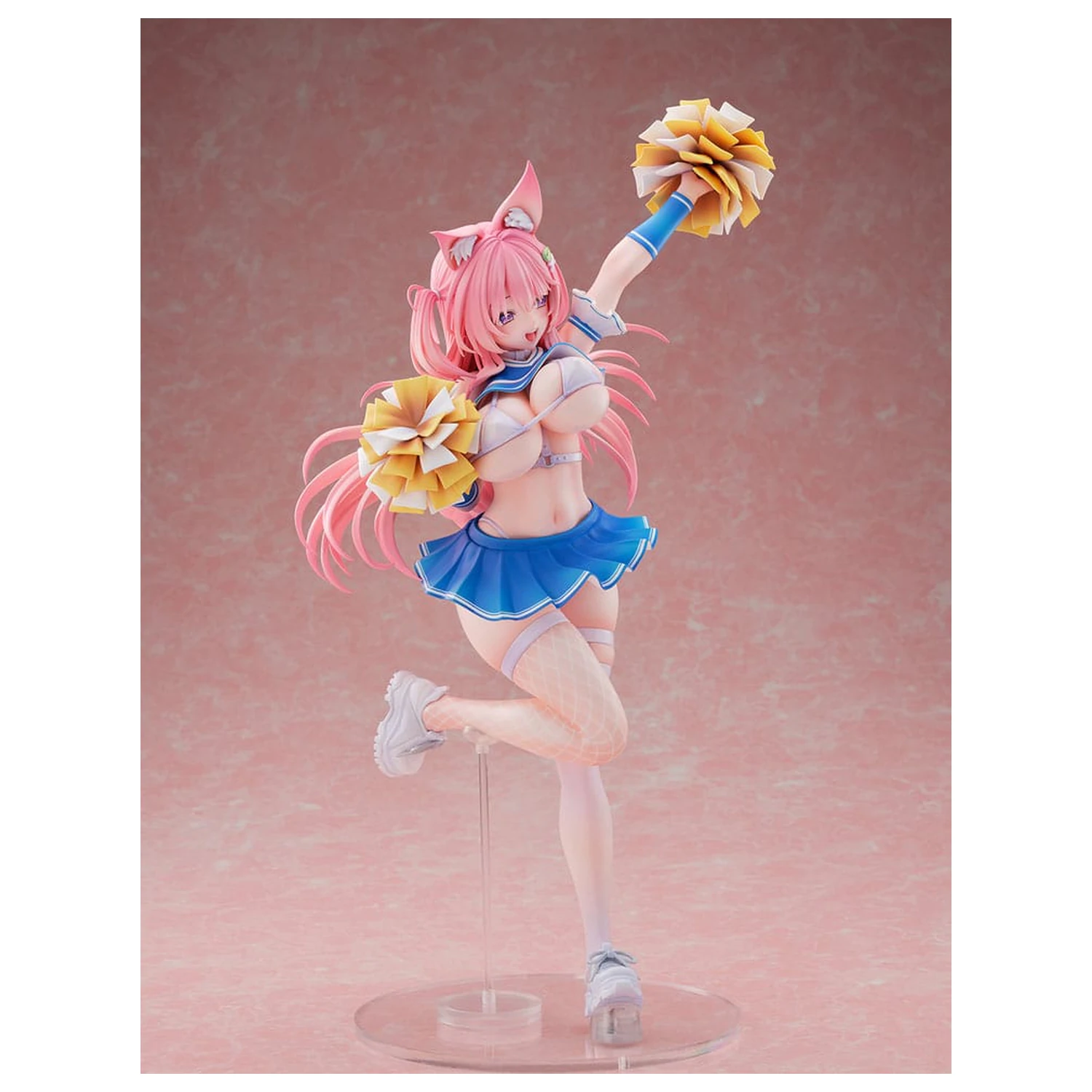Original Character Statue 1/5 Kemomimi Cheer Girl illustration by Yatanuki Kei 35 cm      product photo