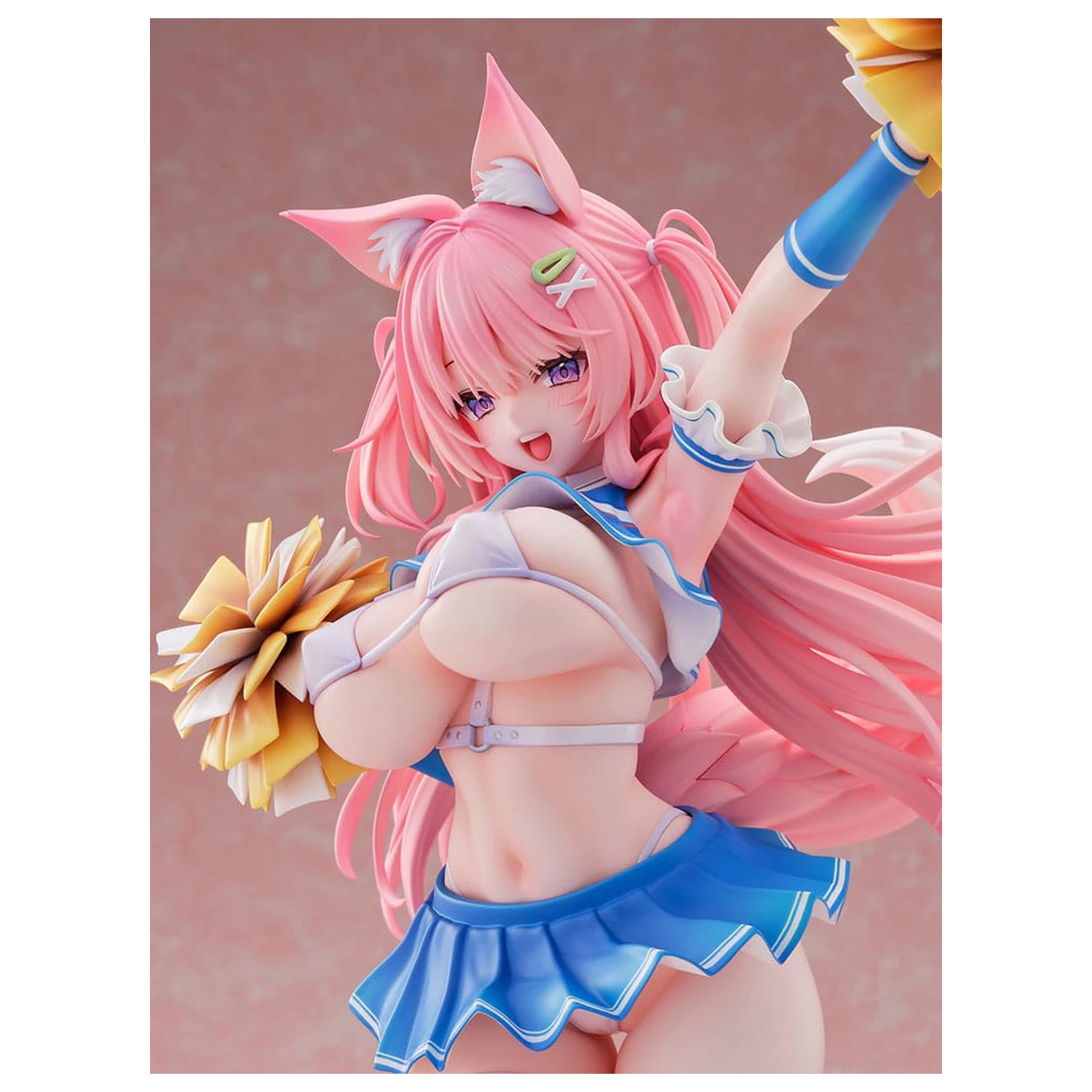 Original Character Statue 1/5 Kemomimi Cheer Girl illustration by Yatanuki Kei 35 cm      product photo