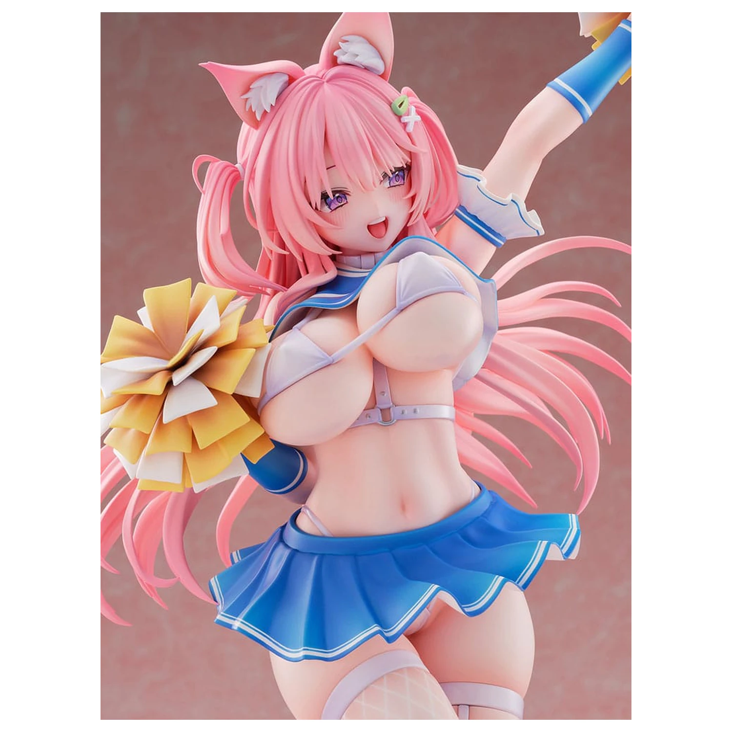 Original Character Statue 1/5 Kemomimi Cheer Girl illustration by Yatanuki Kei 35 cm      product photo