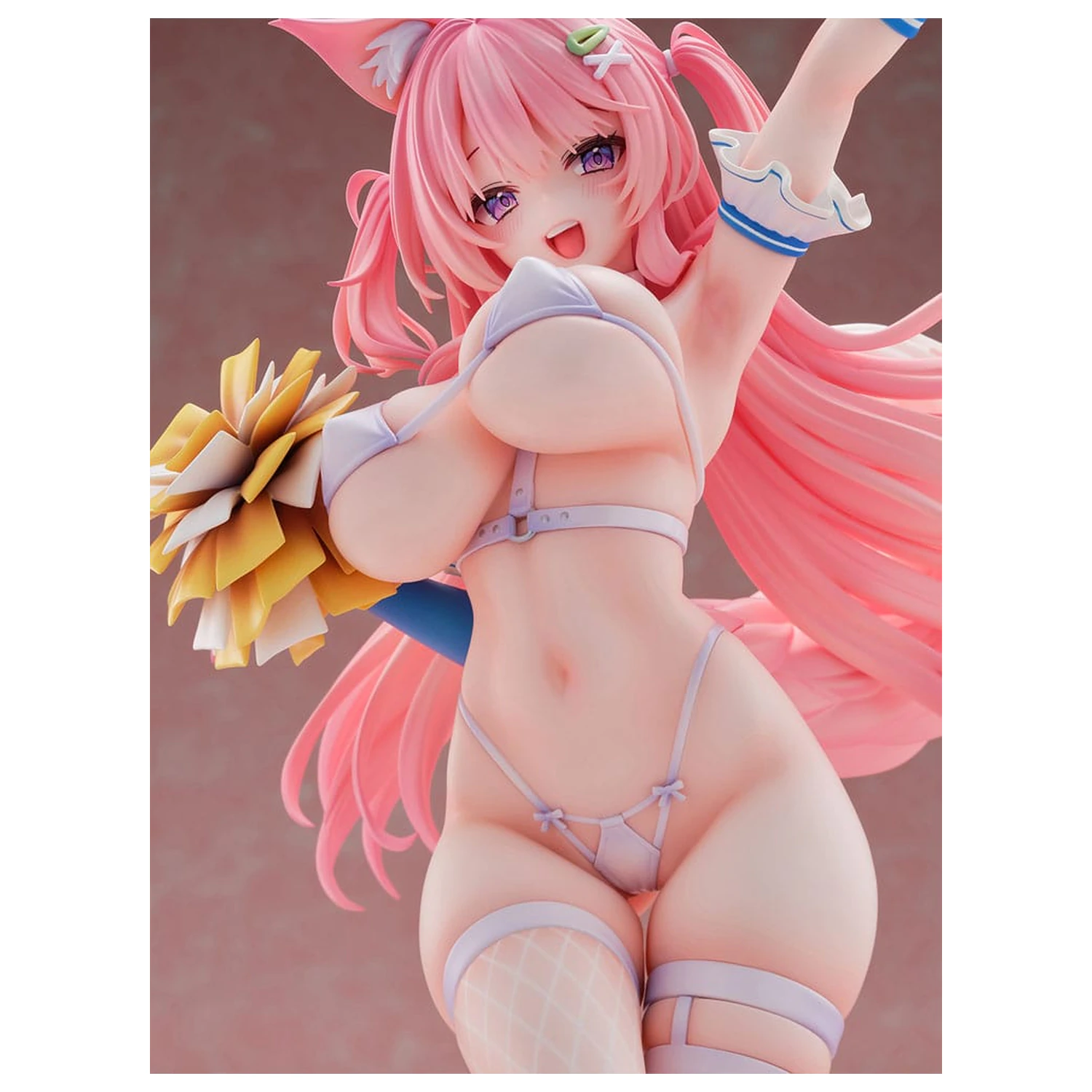 Original Character Statue 1/5 Kemomimi Cheer Girl illustration by Yatanuki Kei 35 cm      product photo