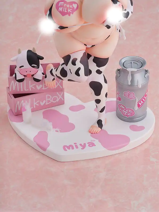 Original Character PVC Statue 1/5 Miya-chan Cow Costume Ver. DX Edition 34 cm product photo