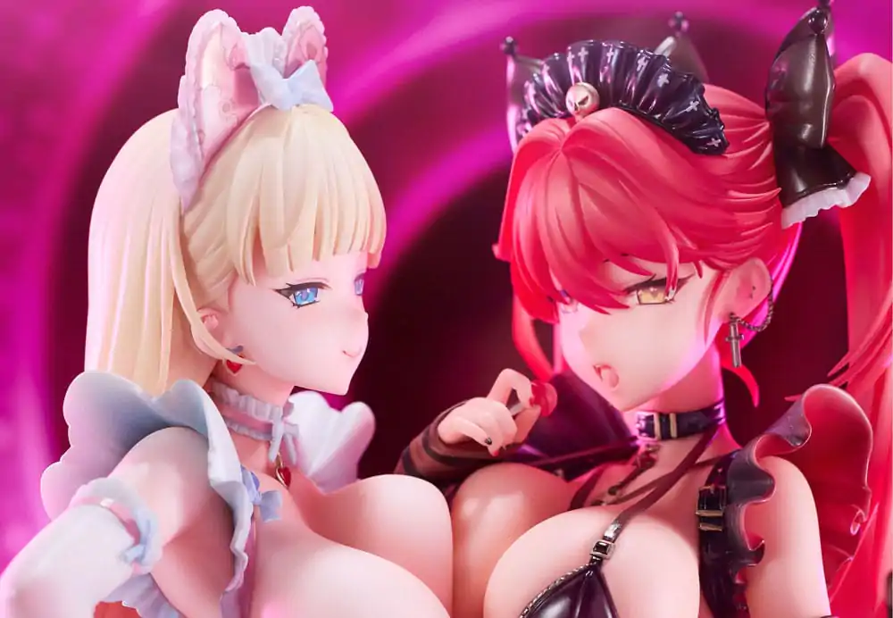 Original Character PVC Statues 1/5 Stella & Sadie Illustrated by Mendokusai 31 cm termékfotó