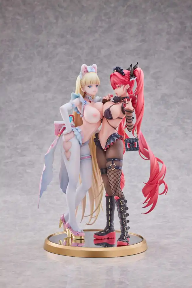 Original Character PVC Statues 1/5 Stella & Sadie Illustrated by Mendokusai 31 cm termékfotó