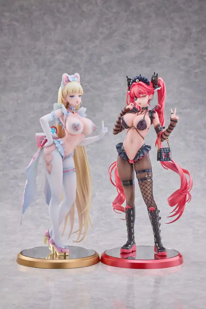 Original Character PVC Statues 1/5 Stella & Sadie Illustrated by Mendokusai 31 cm termékfotó