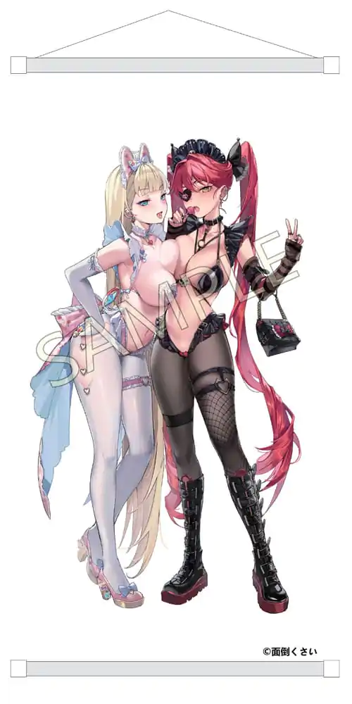 Original Character PVC Statues 1/5 Stella & Sadie Illustrated by Mendokusai 31 cm termékfotó