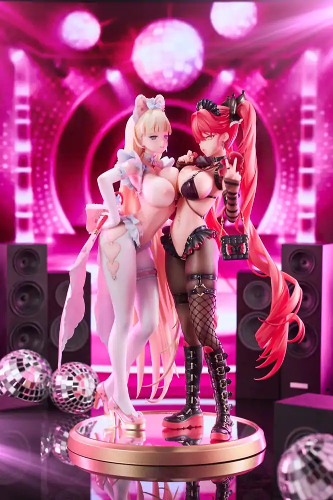 Original Character PVC Statues 1/5 Stella & Sadie Illustrated by Mendokusai 31 cm termékfotó