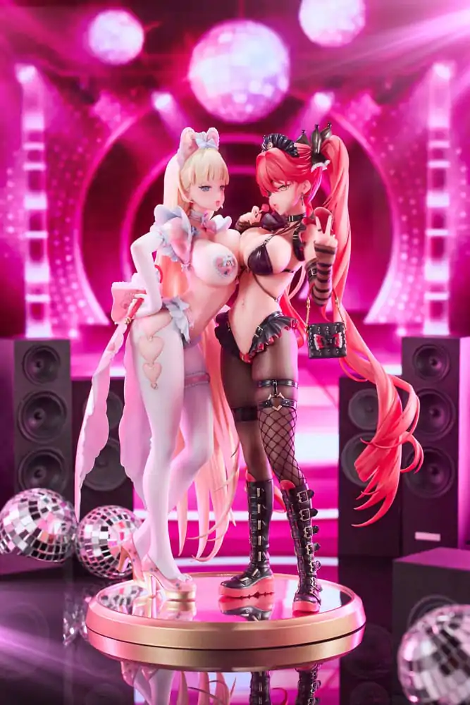 Original Character PVC Statues 1/5 Stella & Sadie Illustrated by Mendokusai 31 cm termékfotó