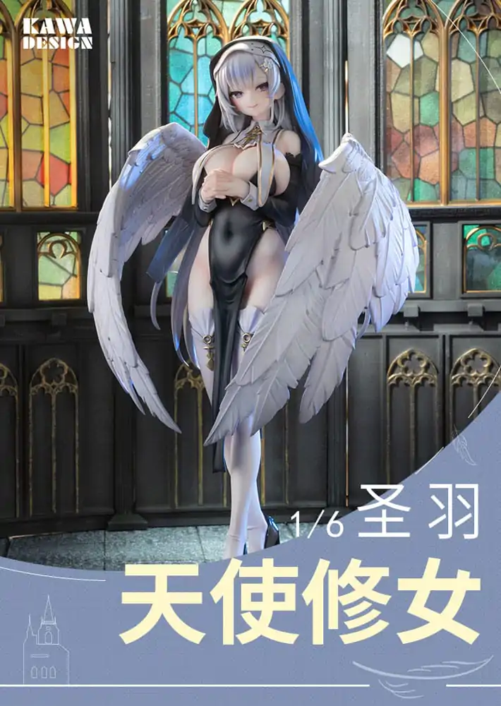 Original Character PVC Statue 1/6 Angel Sister Holy Wing Normal Edition 28 cm       product photo