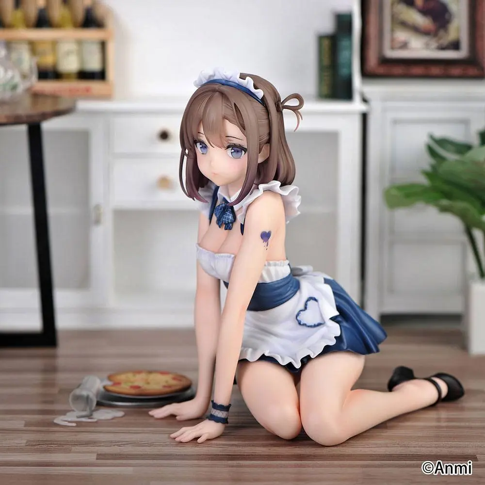 Original Character PVC Statue 1/6 Anmi - Gray Little Duck Maid Ver. 15 cm product photo