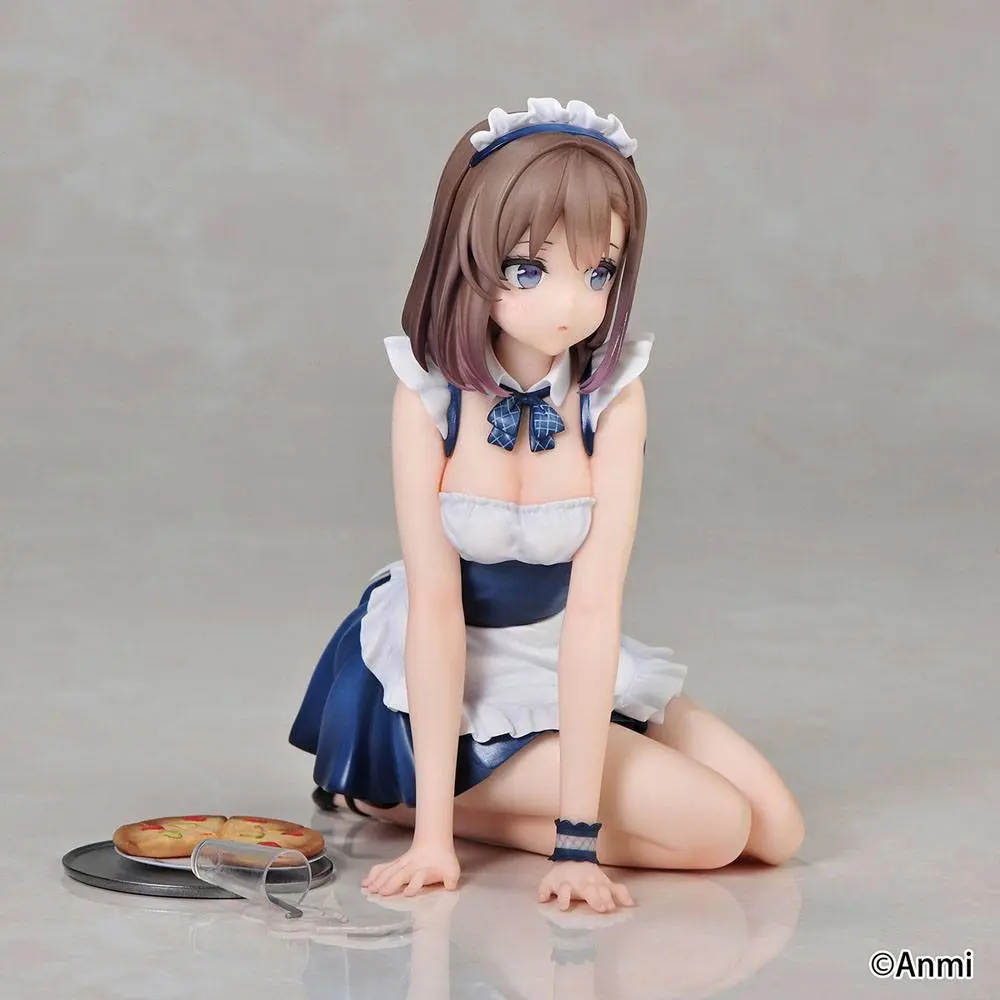 Original Character PVC Statue 1/6 Anmi - Gray Little Duck Maid Ver. 15 cm product photo