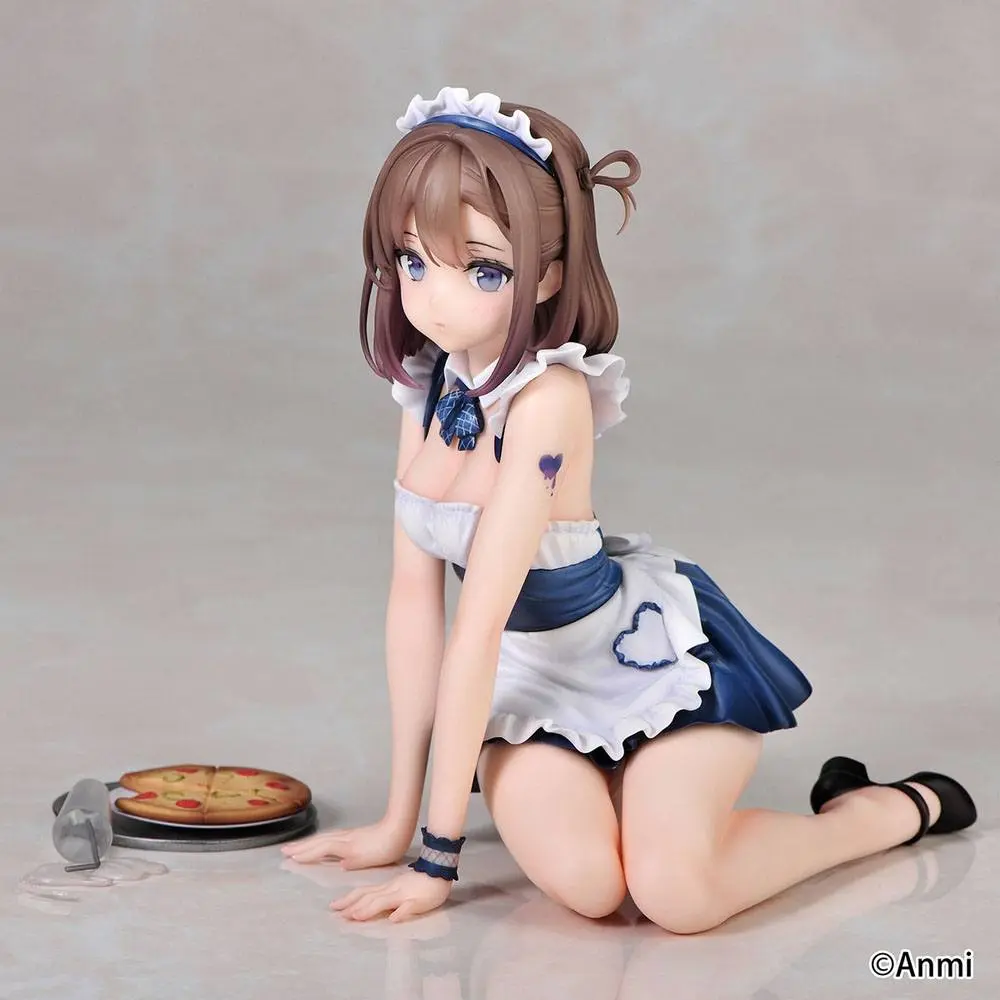 Original Character PVC Statue 1/6 Anmi - Gray Little Duck Maid Ver. 15 cm product photo