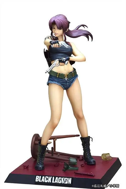 Original Character PVC Statue 1/6 Black Lagoon Revy Two Hand 2022 Ver. A 26 cm product photo