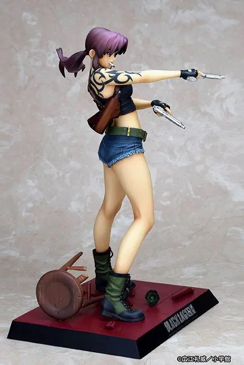 Original Character PVC Statue 1/6 Black Lagoon Revy Two Hand 2022 Ver. A 26 cm product photo