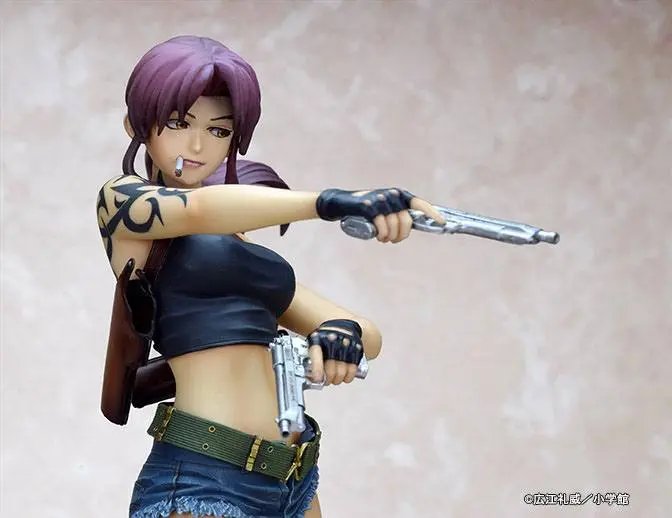 Original Character PVC Statue 1/6 Black Lagoon Revy Two Hand 2022 Ver. A 26 cm product photo