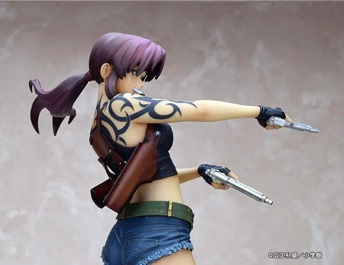 Original Character PVC Statue 1/6 Black Lagoon Revy Two Hand 2022 Ver. A 26 cm product photo