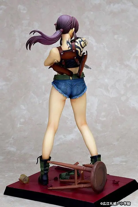 Original Character PVC Statue 1/6 Black Lagoon Revy Two Hand 2022 Ver. A 26 cm product photo