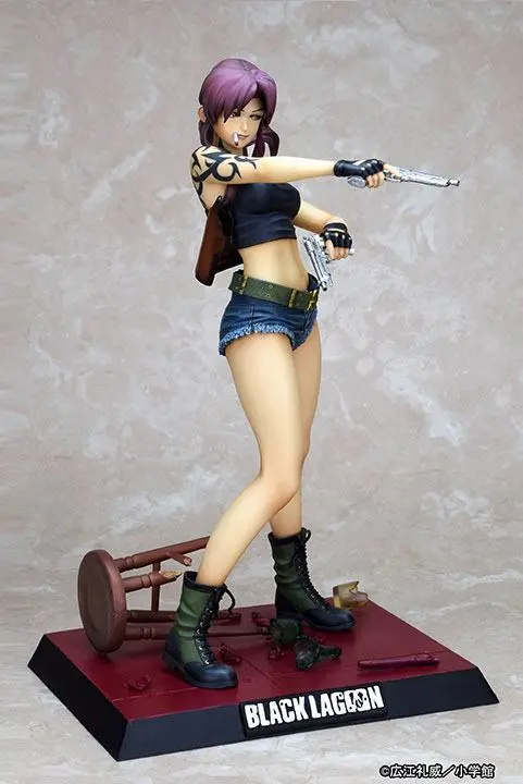 Original Character PVC Statue 1/6 Black Lagoon Revy Two Hand 2022 Ver. A 26 cm product photo
