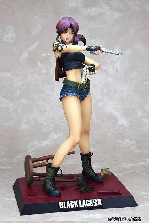 Original Character PVC Statue 1/6 Black Lagoon Revy Two Hand 2022 Ver. A 26 cm product photo