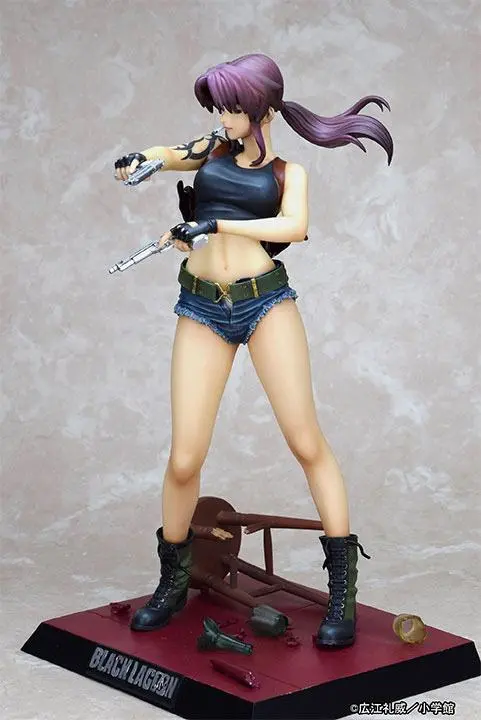 Original Character PVC Statue 1/6 Black Lagoon Revy Two Hand 2022 Ver. A 26 cm product photo