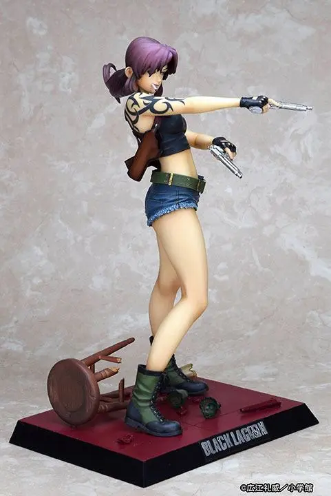 Original Character PVC Statue 1/6 Black Lagoon Revy Two Hand 2022 Ver. A 26 cm product photo