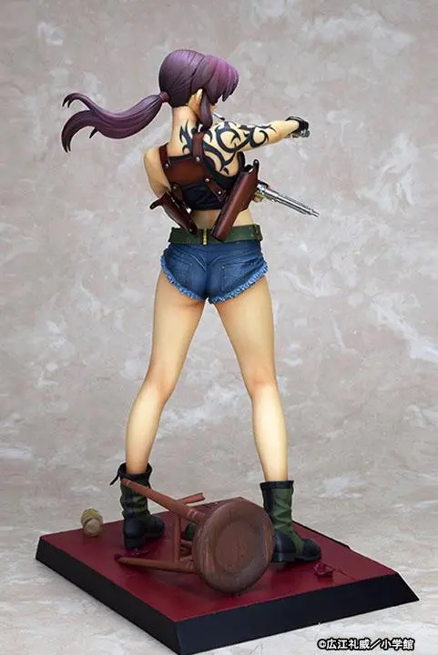 Original Character PVC Statue 1/6 Black Lagoon Revy Two Hand 2022 Ver. A 26 cm product photo