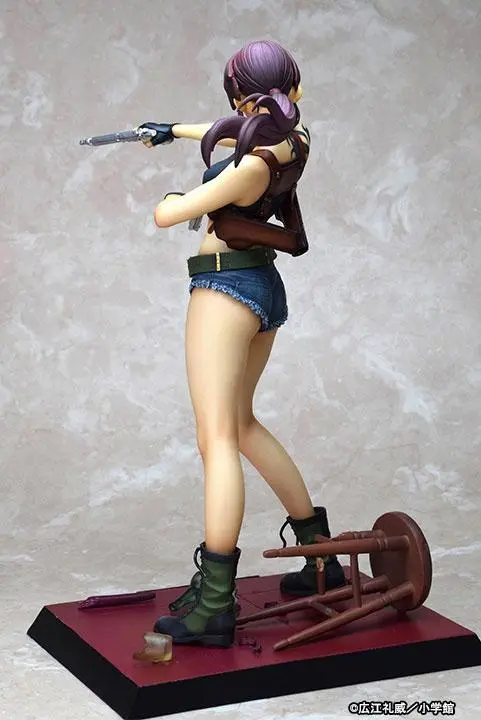 Original Character PVC Statue 1/6 Black Lagoon Revy Two Hand 2022 Ver. A 26 cm product photo