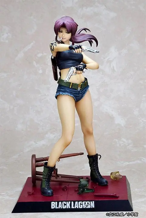 Original Character PVC Statue 1/6 Black Lagoon Revy Two Hand 2022 Ver. A 26 cm product photo