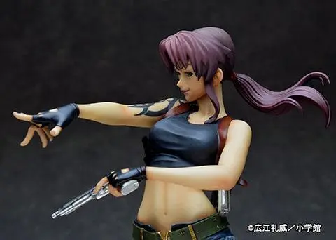 Original Character PVC Statue 1/6 Black Lagoon Revy Two Hand 2022 Ver. B 26 cm product photo