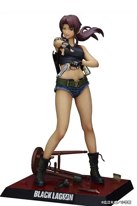 Original Character PVC Statue 1/6 Black Lagoon Revy Two Hand 2022 Ver. B 26 cm product photo