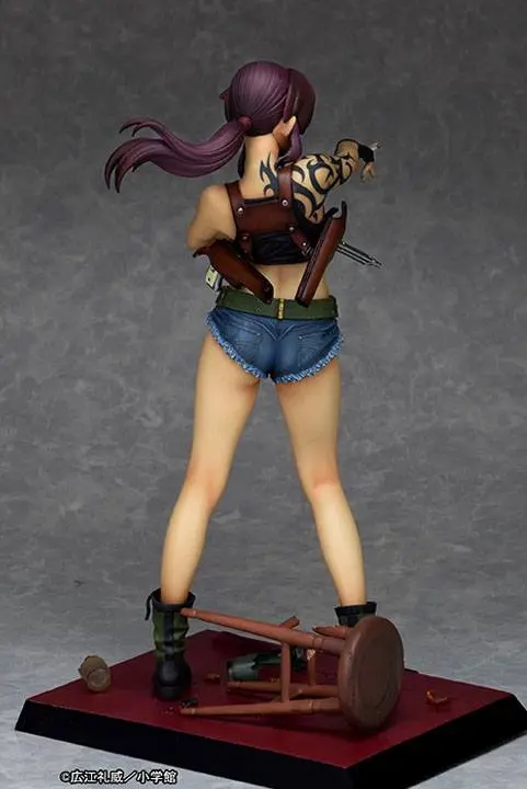 Original Character PVC Statue 1/6 Black Lagoon Revy Two Hand 2022 Ver. B 26 cm product photo