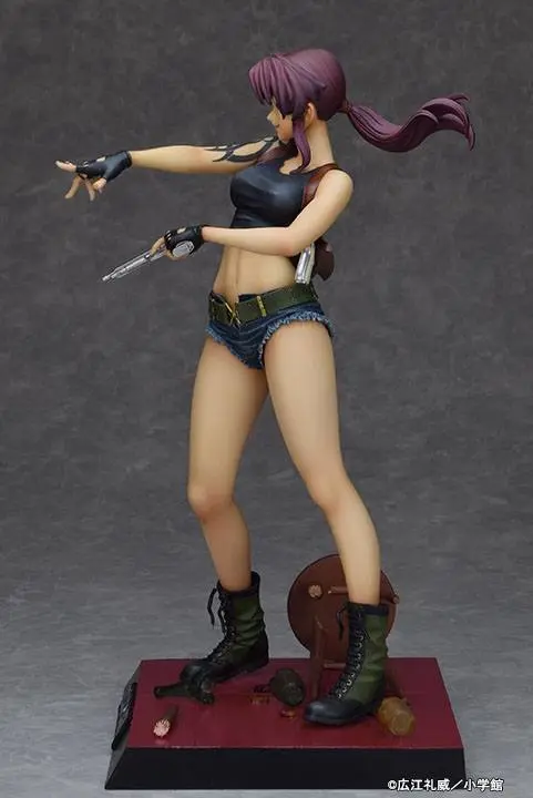 Original Character PVC Statue 1/6 Black Lagoon Revy Two Hand 2022 Ver. B 26 cm product photo