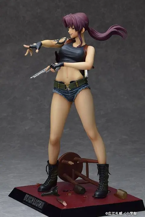 Original Character PVC Statue 1/6 Black Lagoon Revy Two Hand 2022 Ver. B 26 cm product photo