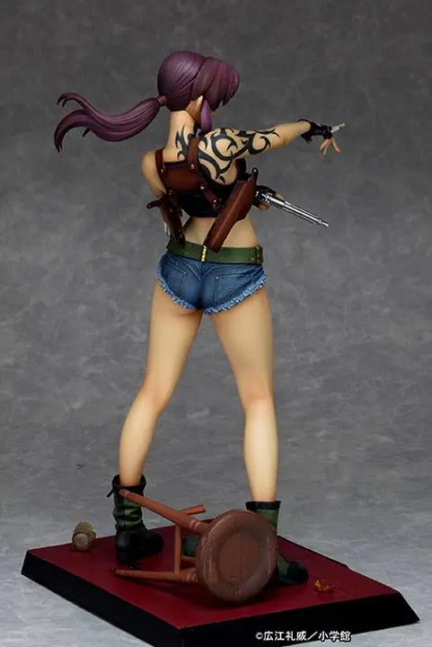 Original Character PVC Statue 1/6 Black Lagoon Revy Two Hand 2022 Ver. B 26 cm product photo