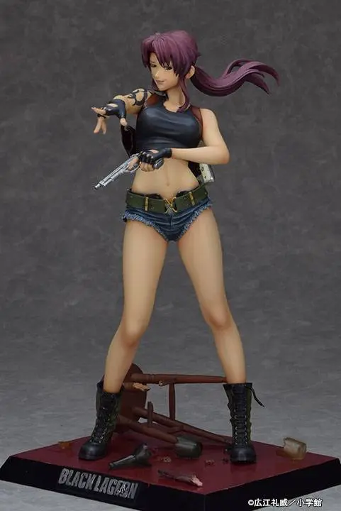 Original Character PVC Statue 1/6 Black Lagoon Revy Two Hand 2022 Ver. B 26 cm product photo