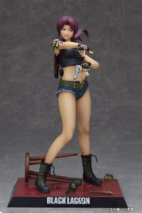 Original Character PVC Statue 1/6 Black Lagoon Revy Two Hand 2022 Ver. B 26 cm product photo