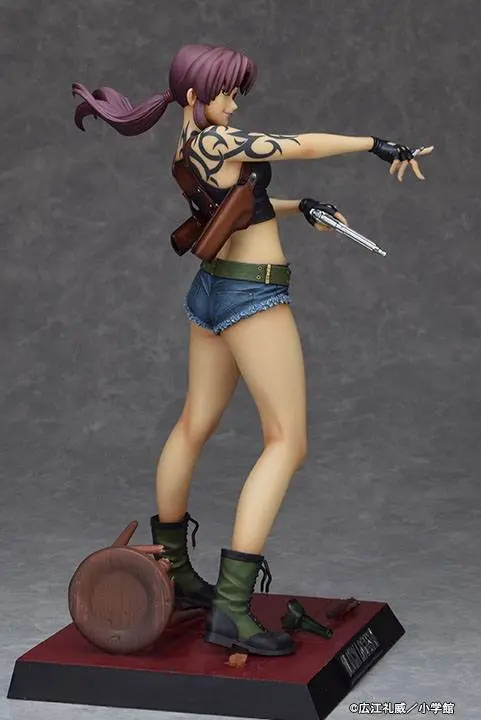 Original Character PVC Statue 1/6 Black Lagoon Revy Two Hand 2022 Ver. B 26 cm product photo