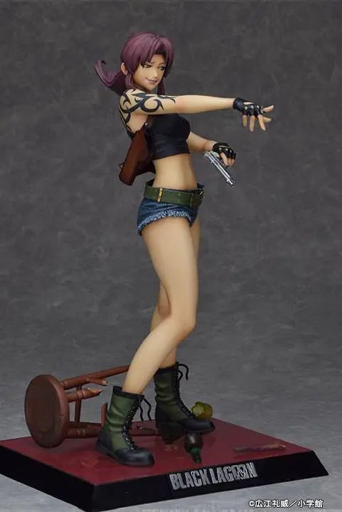 Original Character PVC Statue 1/6 Black Lagoon Revy Two Hand 2022 Ver. B 26 cm product photo