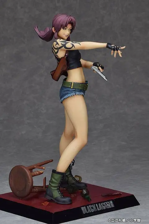 Original Character PVC Statue 1/6 Black Lagoon Revy Two Hand 2022 Ver. B 26 cm product photo