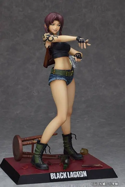 Original Character PVC Statue 1/6 Black Lagoon Revy Two Hand 2022 Ver. B 26 cm product photo