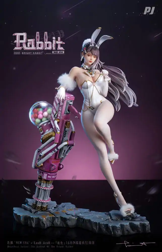Original Character PVC Statue 1/6 Bright Rabbit Illustration by Loull Aroll x New Era 37 cm product photo