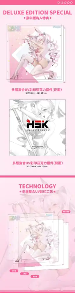 Original Character PVC Statue 1/6 Cane Rabbit Girl Deluxe Edition 22 cm product photo