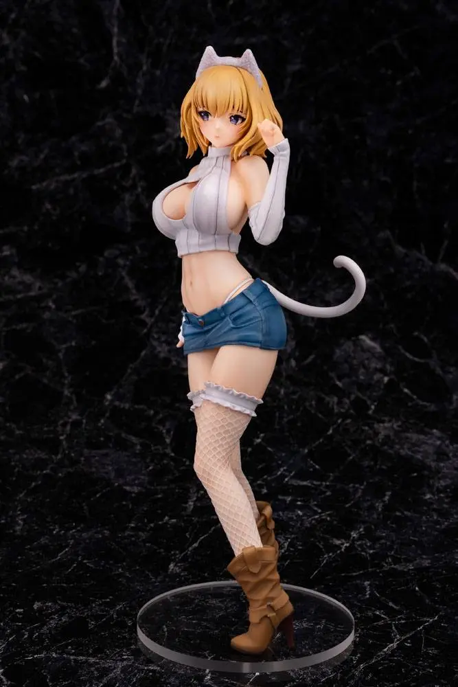 Original Character PVC Statue 1/6 Cat Girl Shironeko Chan 26 cm product photo