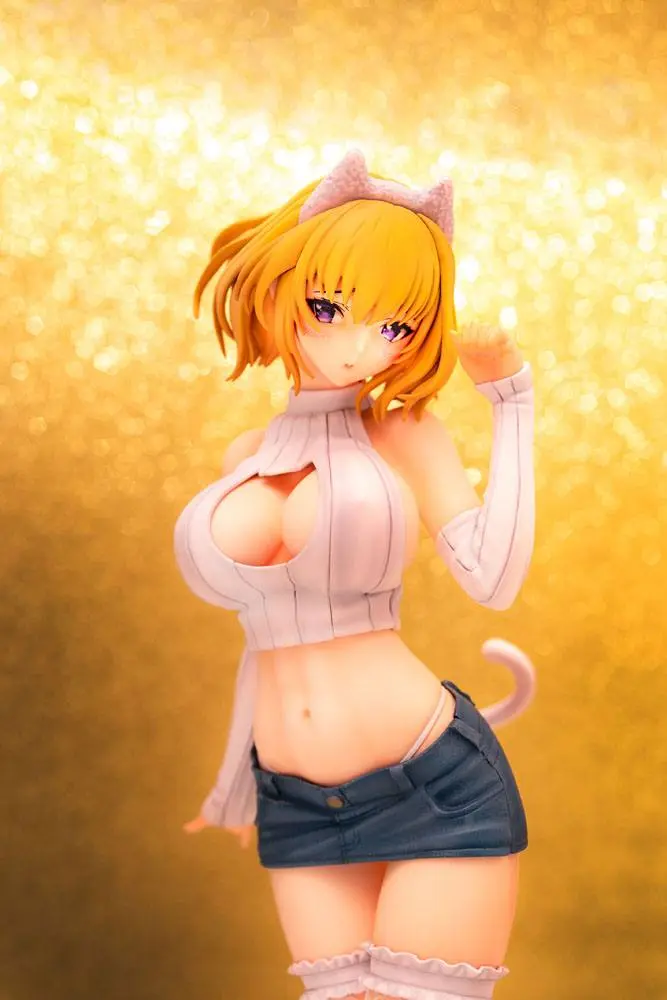 Original Character PVC Statue 1/6 Cat Girl Shironeko Chan 26 cm product photo