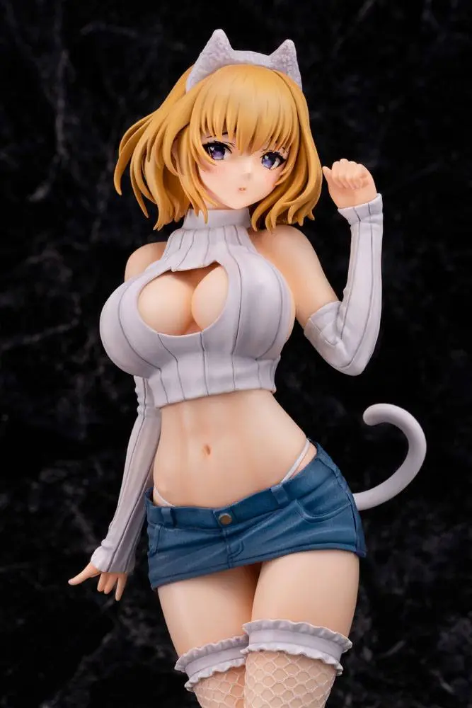 Original Character PVC Statue 1/6 Cat Girl Shironeko Chan 26 cm product photo