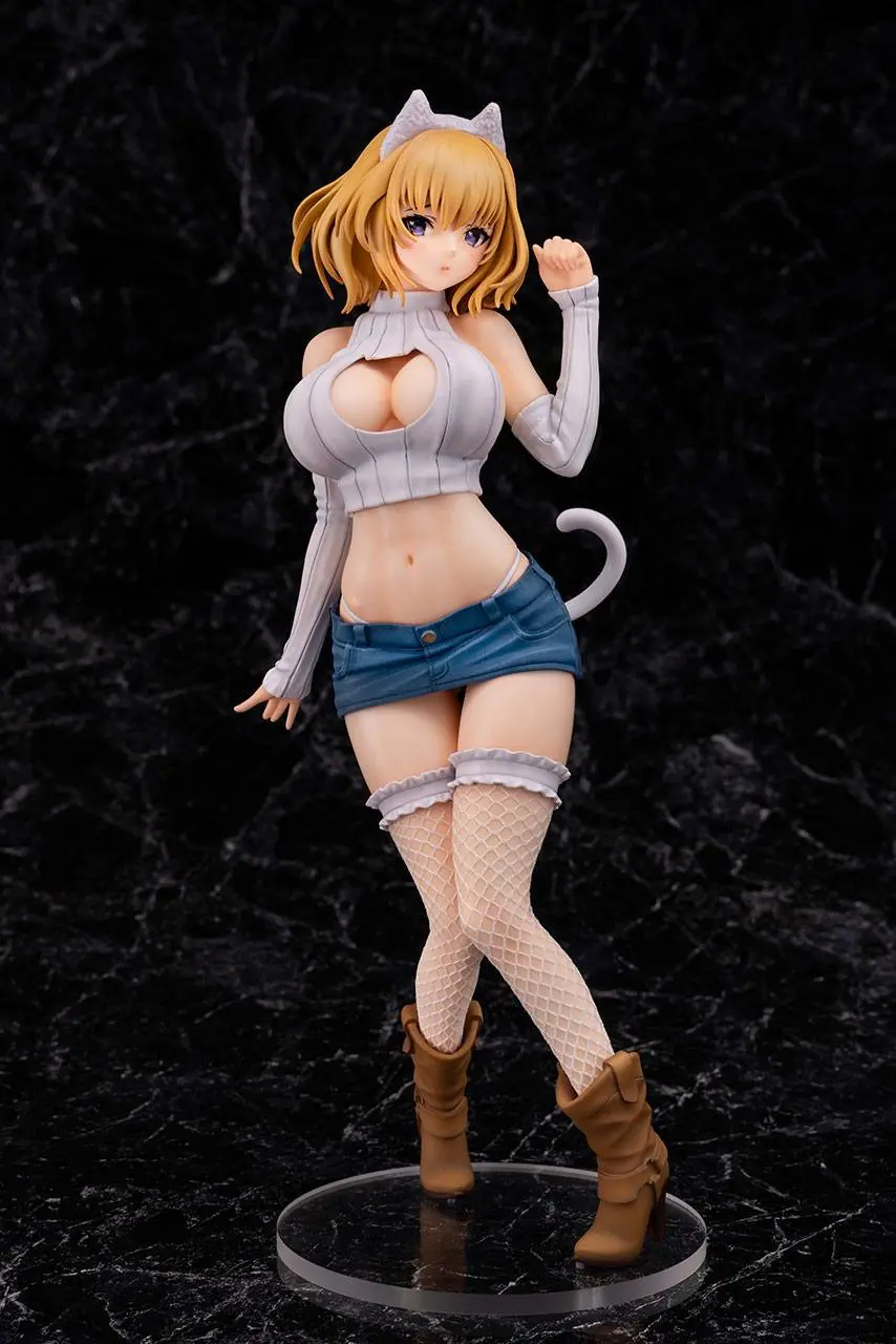 Original Character PVC Statue 1/6 Cat Girl Shironeko Chan 26 cm product photo