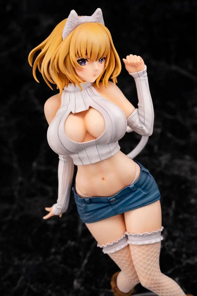 Original Character PVC Statue 1/6 Cat Girl Shironeko Chan 26 cm product photo
